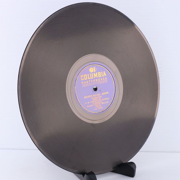 H.M. Grenadier Guards - Anchors Aweigh/Liberty Bell 1939 10" 78rpm Record 366-M - Picture 5 of 16